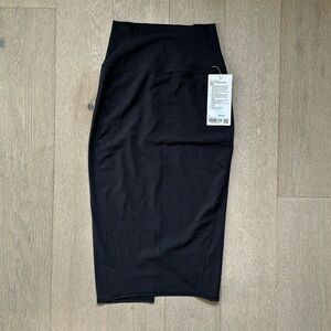 lululemon athletica Black Midi Skirt